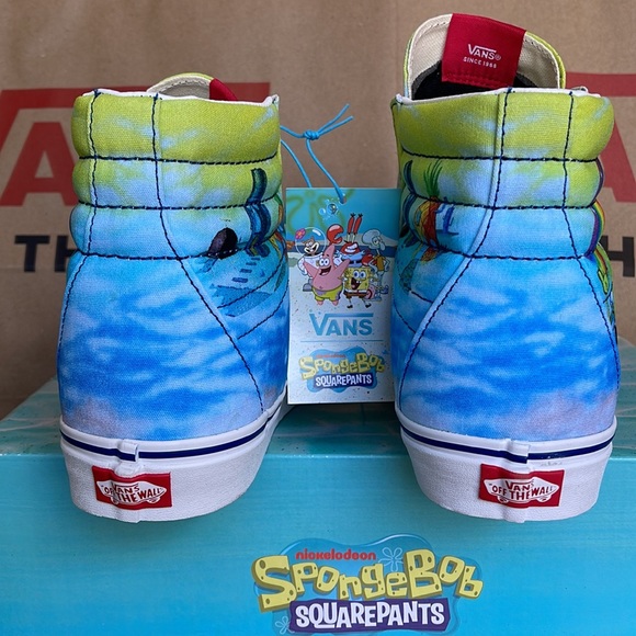 Vans Men’s Sk8-Hi SpongeBob Imagination - Picture 14 of 16